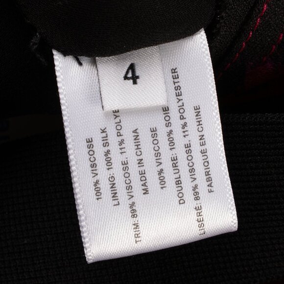 Proenza Schouler Printed Viscose Georgette Dress with Halter Tie - Size 4 - Picture 6 of 7